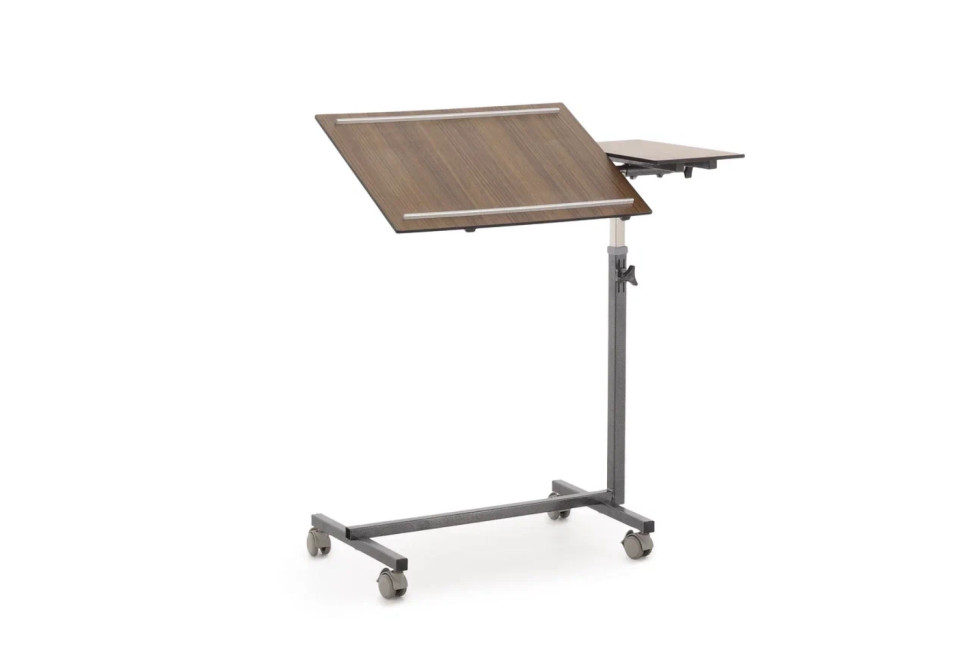 Столик прикроватный MED-MOS с поворотной столешницей ПС-003Н-01 (коричневый)