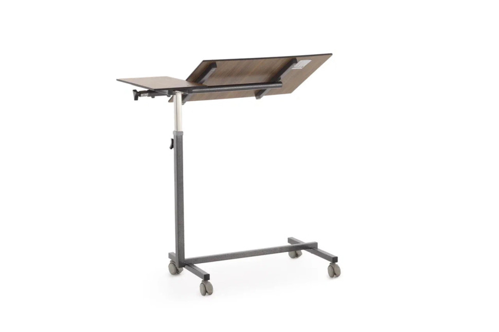 Столик прикроватный MED-MOS с поворотной столешницей ПС-003Н-01 (коричневый)