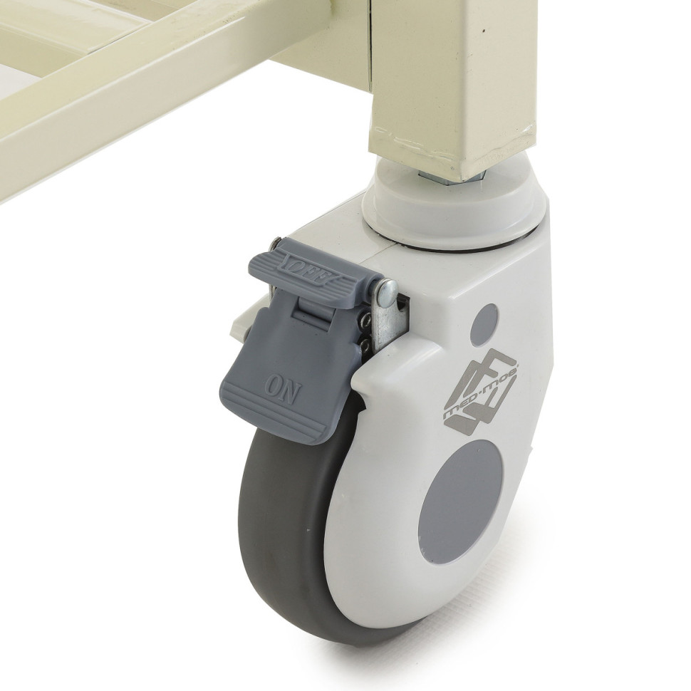 Медицинская кровать для лежачих больных Мед-Мос Е-8 ЛДСП (светлое дерево) без матраса