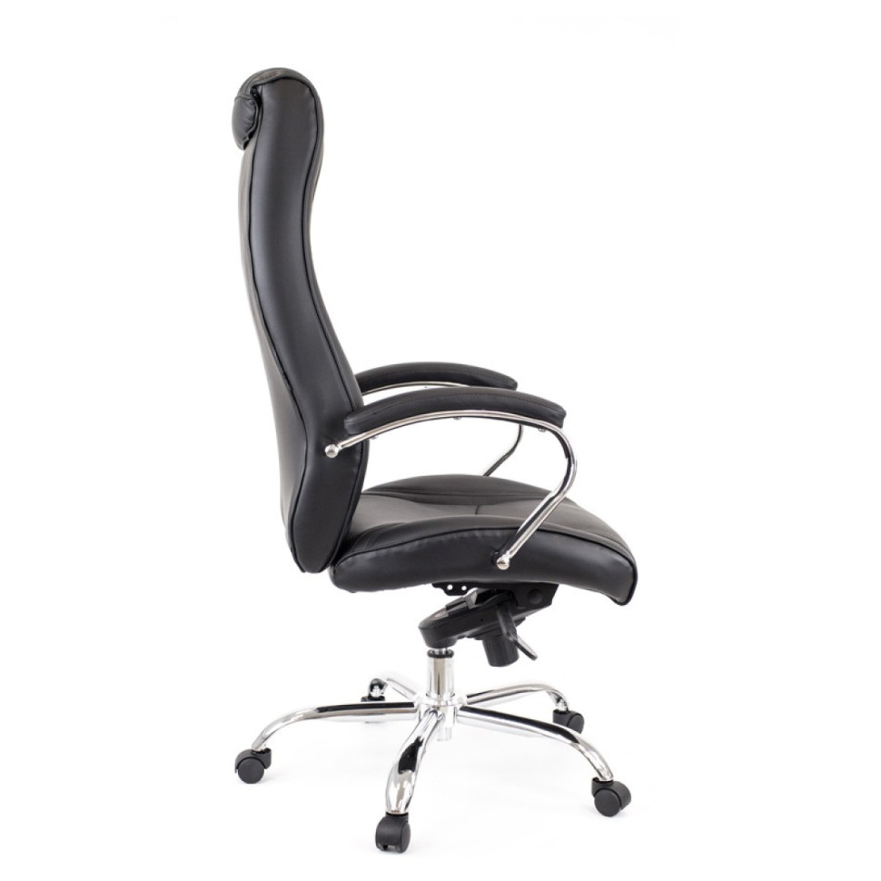 Кресло Everprof King M Кожа черный (EC-370 Leather Black)