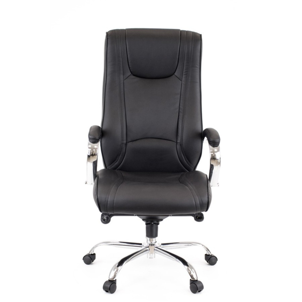 Кресло Everprof King M Кожа черный (EC-370 Leather Black)