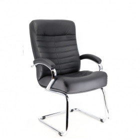 Кресло Everprof Orion CF Экокожа Черный