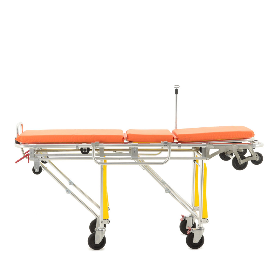 Каталка для автомобилей скорой медицинской помощи ММ-А3 СП-1НФ со съемными носилками