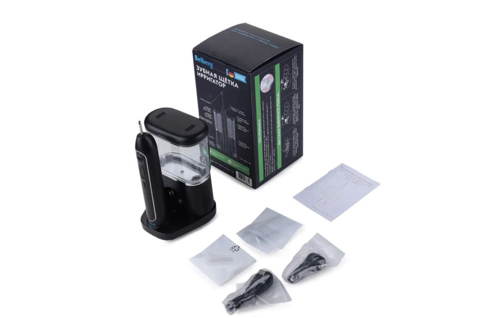 Ирригатор портативный аккумуляторный Belberg ABB889 (чёрный)