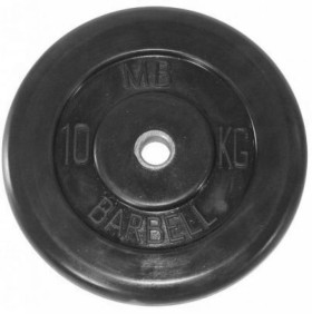 Диск обрезиненный литой MB-PltB31-10