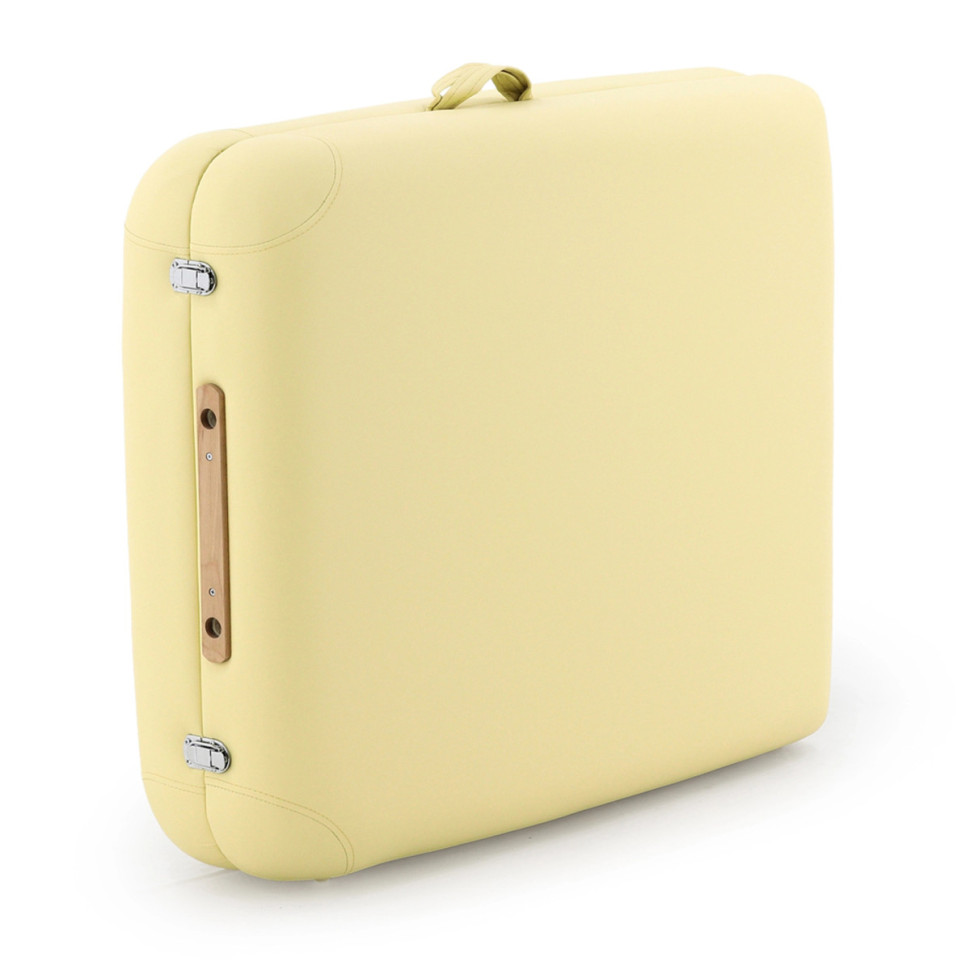 Массажный стол складной MED-MOS JF-AY01 (2.31.20) 2-х секционный, деревянная рама, бежевый