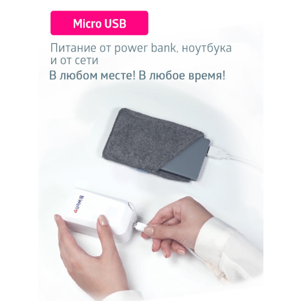 Ингалятор компрессорный B.Well MED-120 компактный