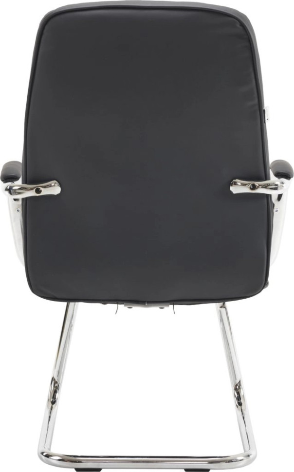 Кресло для посетителей Everprof Vesta CF Экокожа Черный