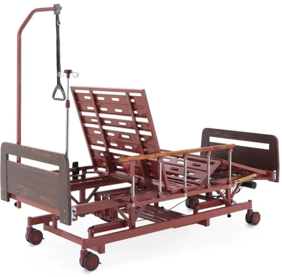 Медицинская кровать для лежачих больных электрическая MED-MOS DB-6 (ЛДСП кор., матрас, уголки, В)