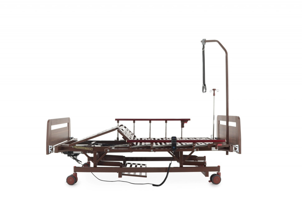 Медицинская кровать для лежачих больных электрическая MED-MOS DB-6 (ЛДСП кор., матрас, уголки, В)