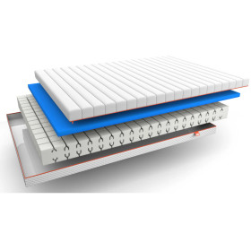 Матрас беспружинный МЕТ АЭРО, ширина 90 см