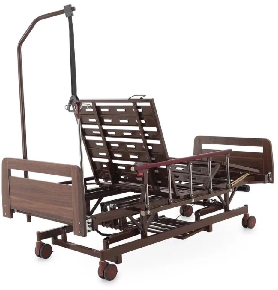 Кровать для лежачих больных электрическая MED-MOS DB-6 (ЛДСП венге, матрас, удл., А, В)