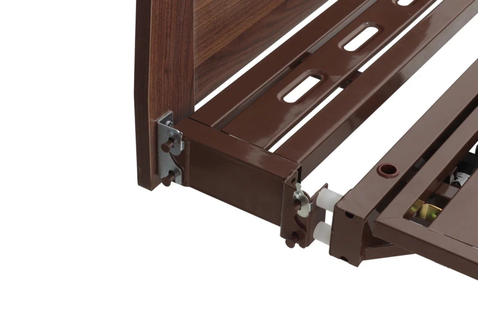 Кровать для лежачих больных электрическая MED-MOS DB-6 (ЛДСП венге, матрас, удл., А, В)