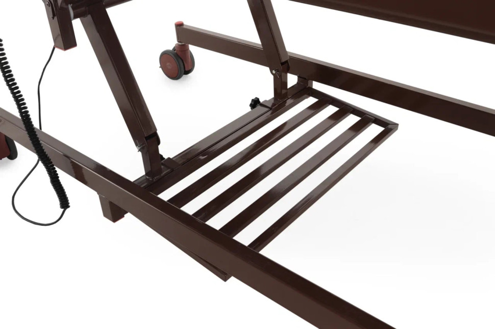 Кровать для лежачих больных электрическая MED-MOS DB-6 (ЛДСП венге, матрас, удл., А, В)