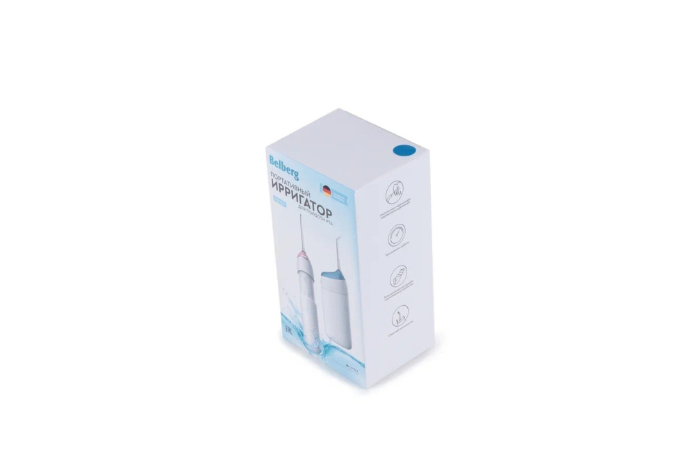Ирригатор портативный аккумуляторный Belberg JM01221 (голубой)