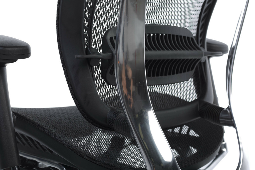 Кресло EXPERT SPRING HSPM01-BK сетка черная / каркас черный