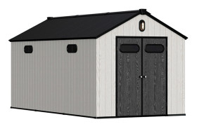 Сарай пластиковый Black Fox Summit 8*16 (11.5м2) серый/антрацит