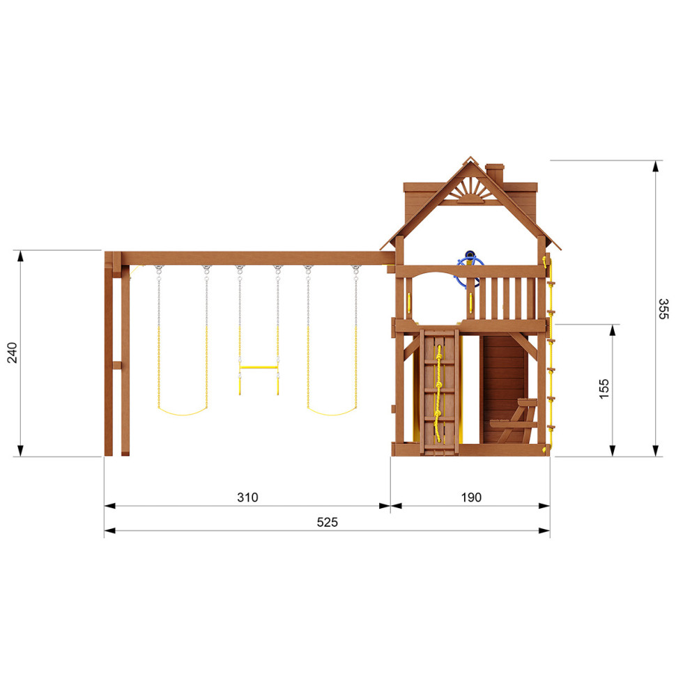 Детский игровой комплекс SUNRISEFORT-1
