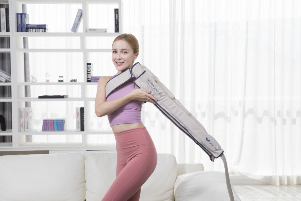 Аппарат для массажа и прессотерапии Gapo Alance Ivory, комплект «Люкс» XXL