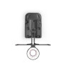 Баскетбольная стойка UNIX Line B-Stand-PC 48"x32" R45 H230-305 см