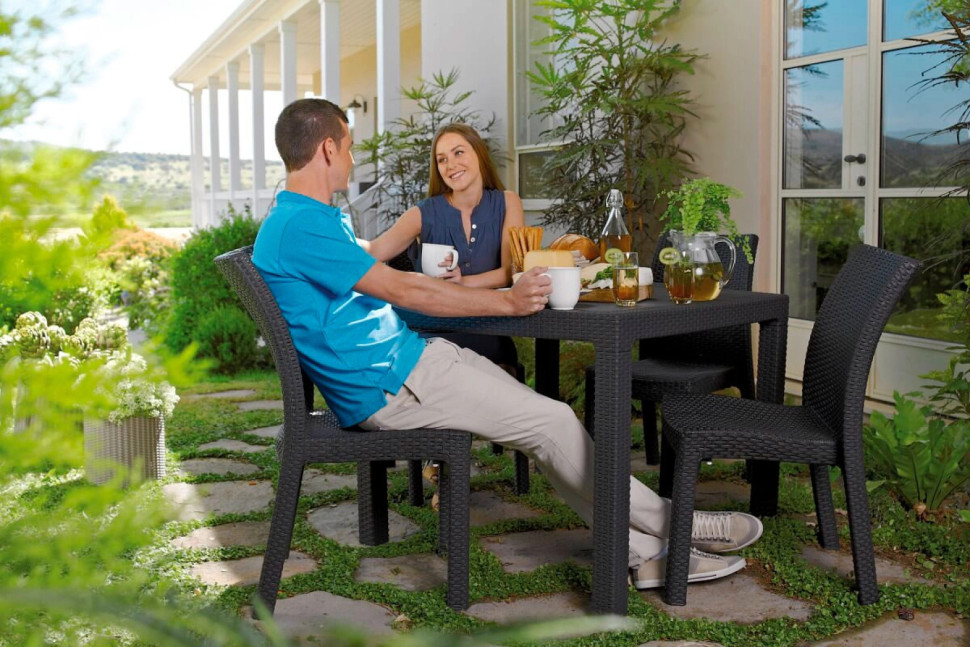 Стол Melody Quatro, коричневый