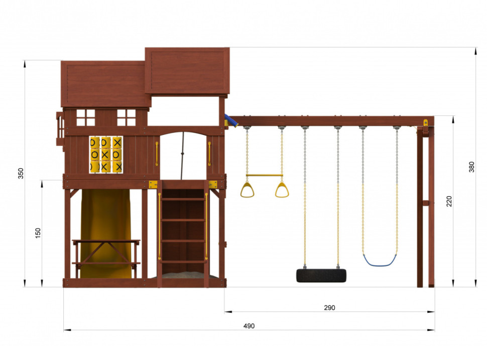 Детский игровой комплекс Newsunrise