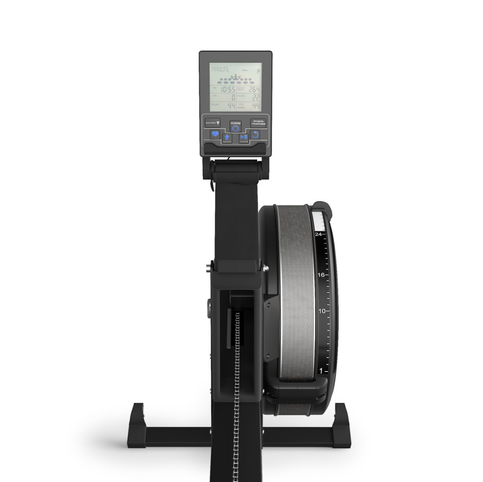 Гребной тренажер UNIX Fit PRO Air Magnetic Rower-X Black