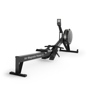 Гребной тренажер UNIX Fit PRO Air Magnetic Rower-X Black
