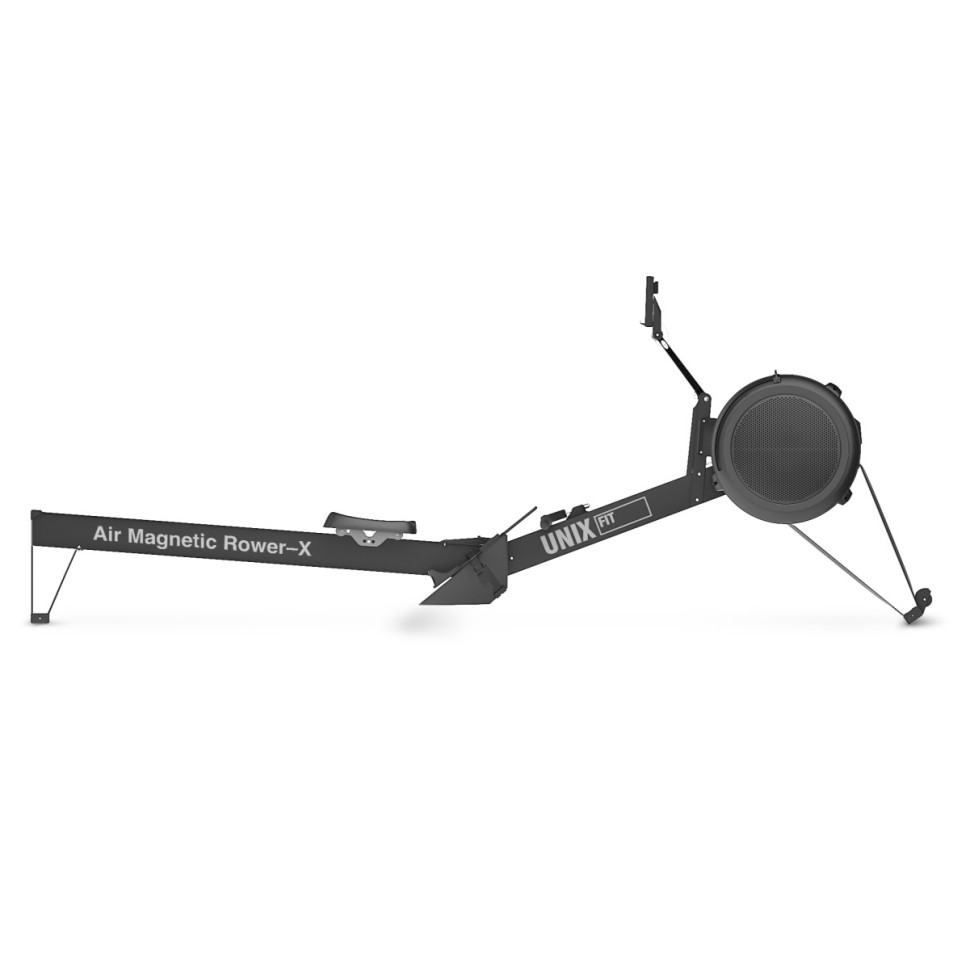Гребной тренажер UNIX Fit PRO Air Magnetic Rower-X Black