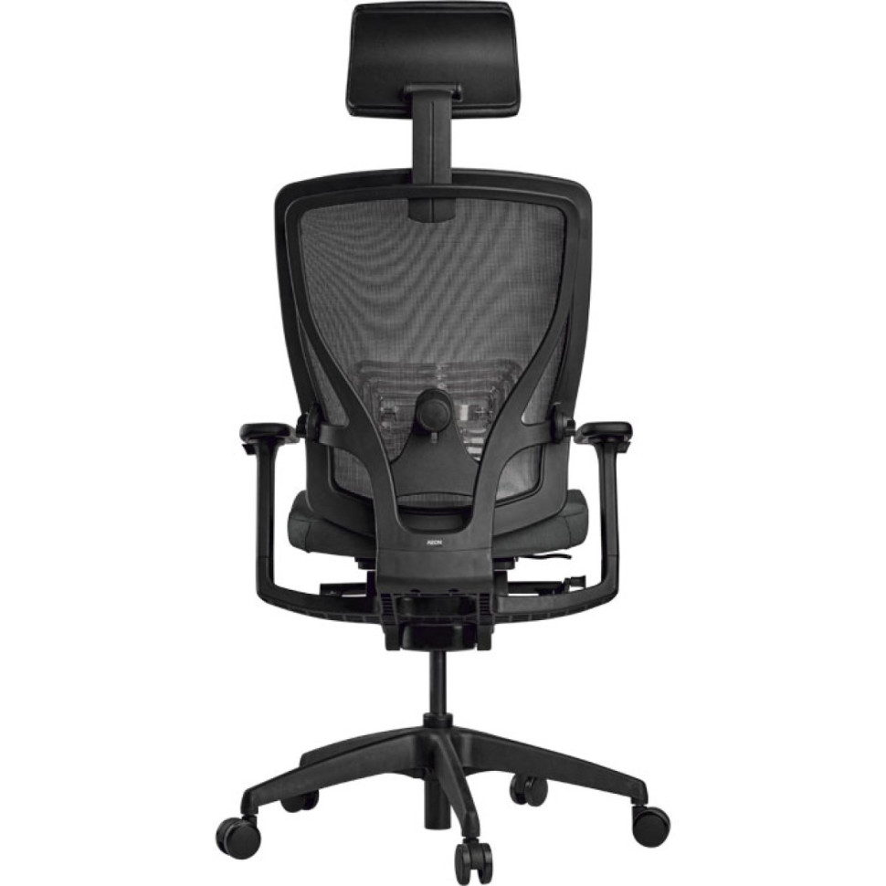 Кресло спинка сетка SCHAIRS AEON-М01В сетка / ткань, Цвет: серый