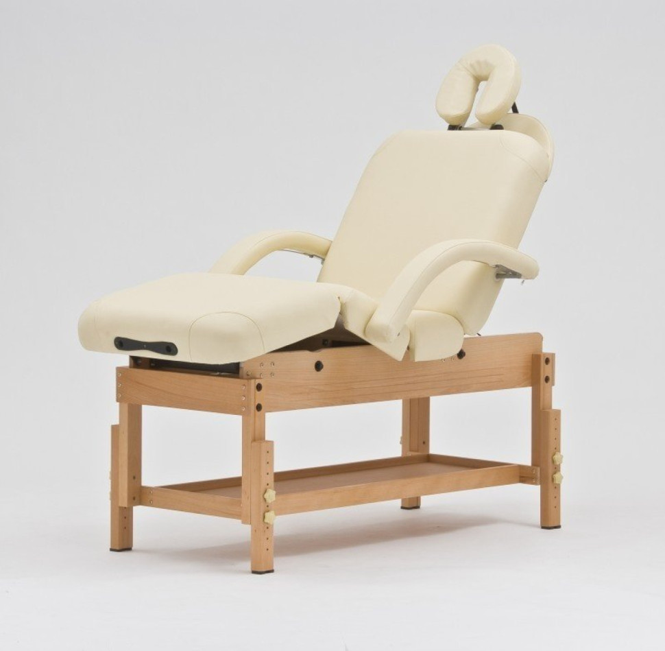 Массажный стол стационарный MED-MOS FIX-0A (SW4.31.10A) кремовый