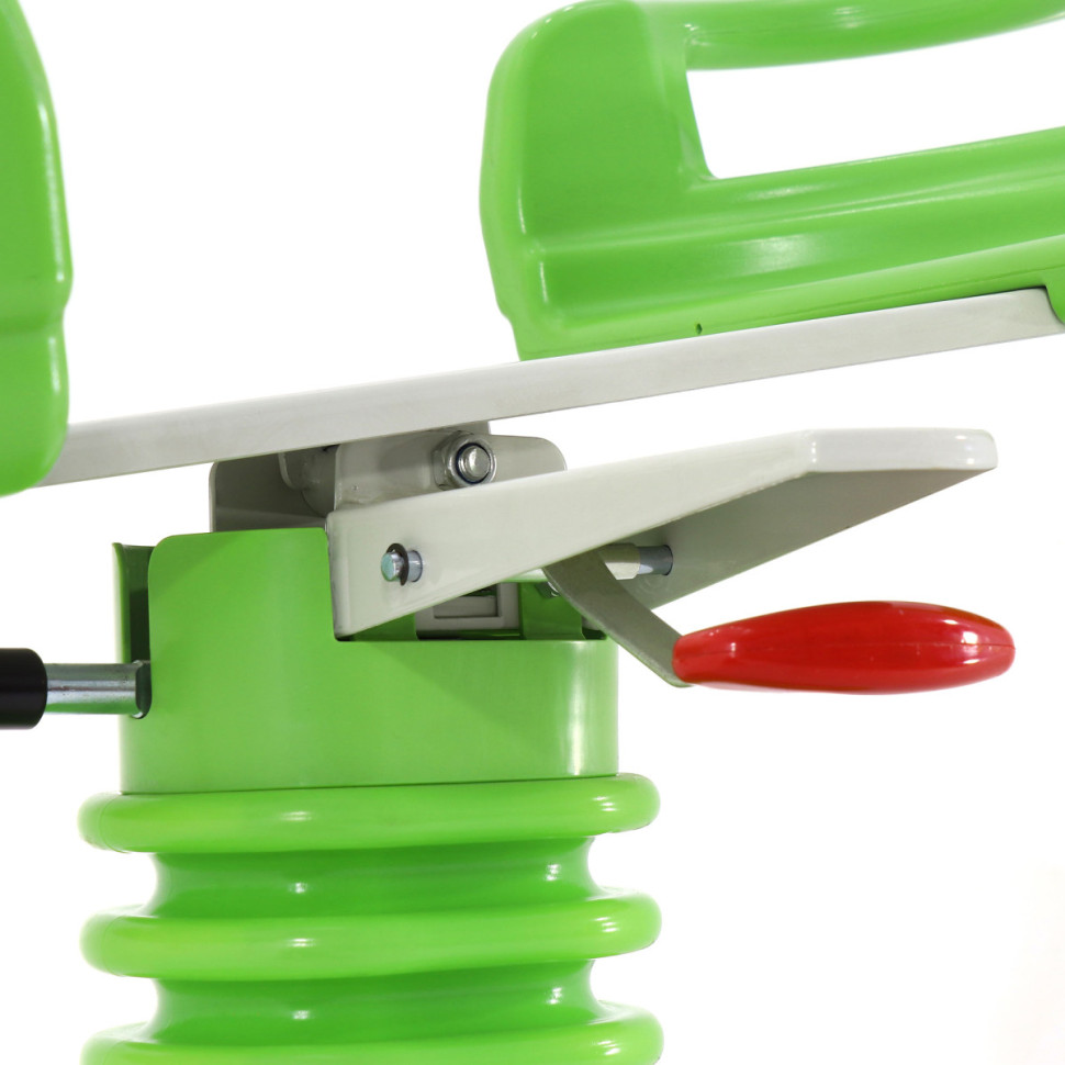 Кровать неонатальная Мед-Мос F-48 (MM-2012Р-01) 3 функции (с матрасом), цвет зеленый