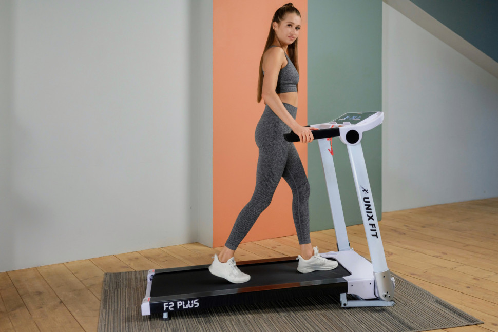 Беговая дорожка UNIXFIT Hi-tech F2 PLUS Arctic Ice