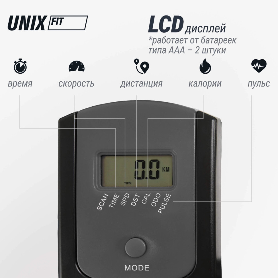 Велотренажер Спин-байк UNIX Fit SB-520 PRO