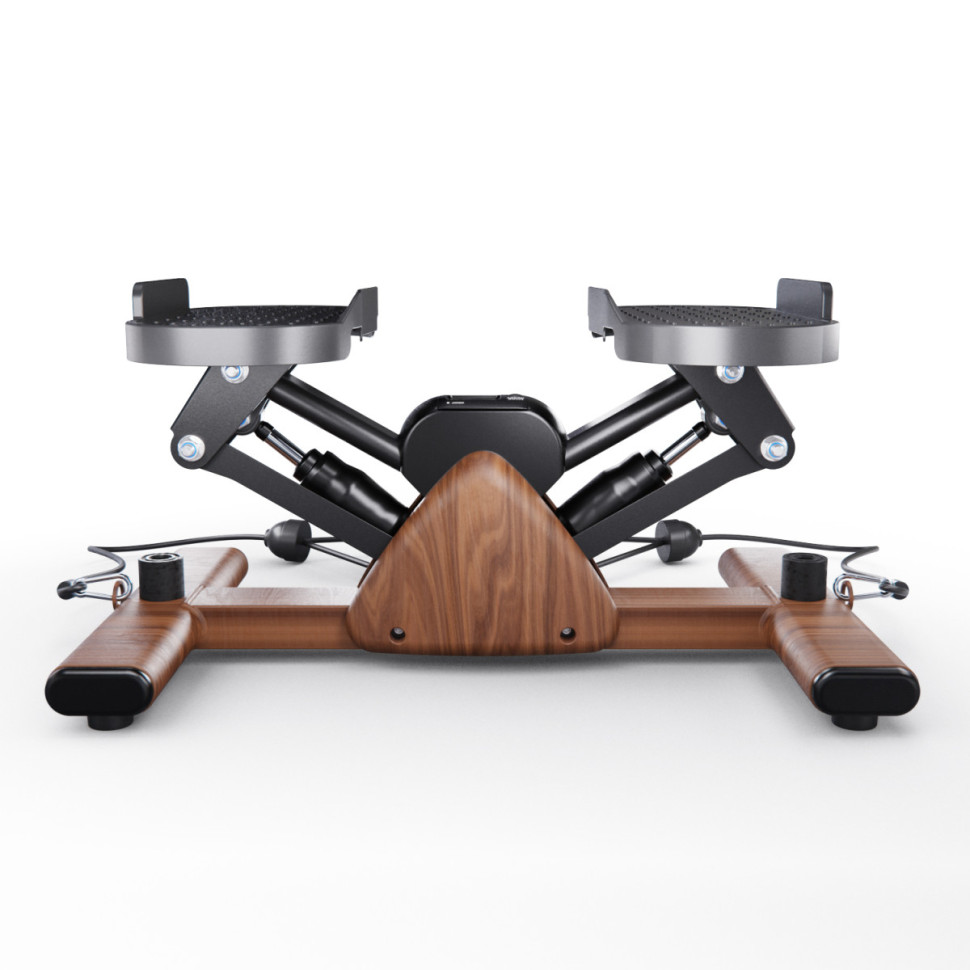 Балансировочный степпер DFC WOODFIT с эспандерами