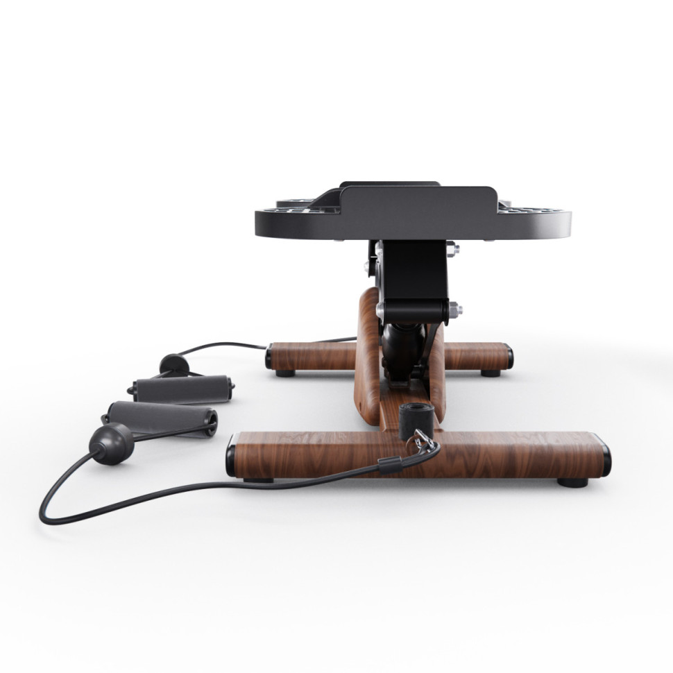 Балансировочный степпер DFC WOODFIT с эспандерами