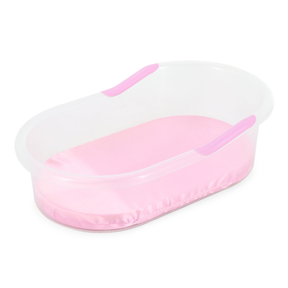 Кровать неонатальная Мед-Мос F-48 (MM-2012Р-01) 3 функции (с матрасом), цвет розовый