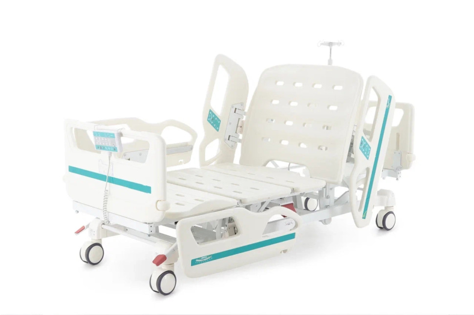 Кровать электрическая реанимационная MED-MOS DB-4 (01) (ABS, матрас, 4 секции)