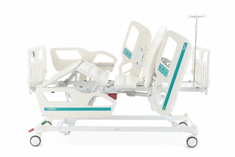 Кровать электрическая реанимационная MED-MOS DB-4 (01) (ABS, матрас, 4 секции)