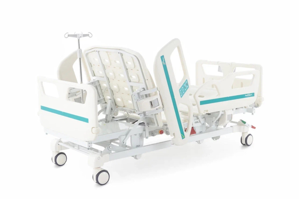 Кровать электрическая реанимационная MED-MOS DB-4 (01) (ABS, матрас, 4 секции)