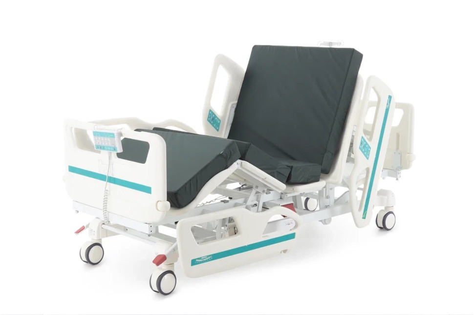 Кровать электрическая реанимационная MED-MOS DB-4 (01) (ABS, матрас, 4 секции)