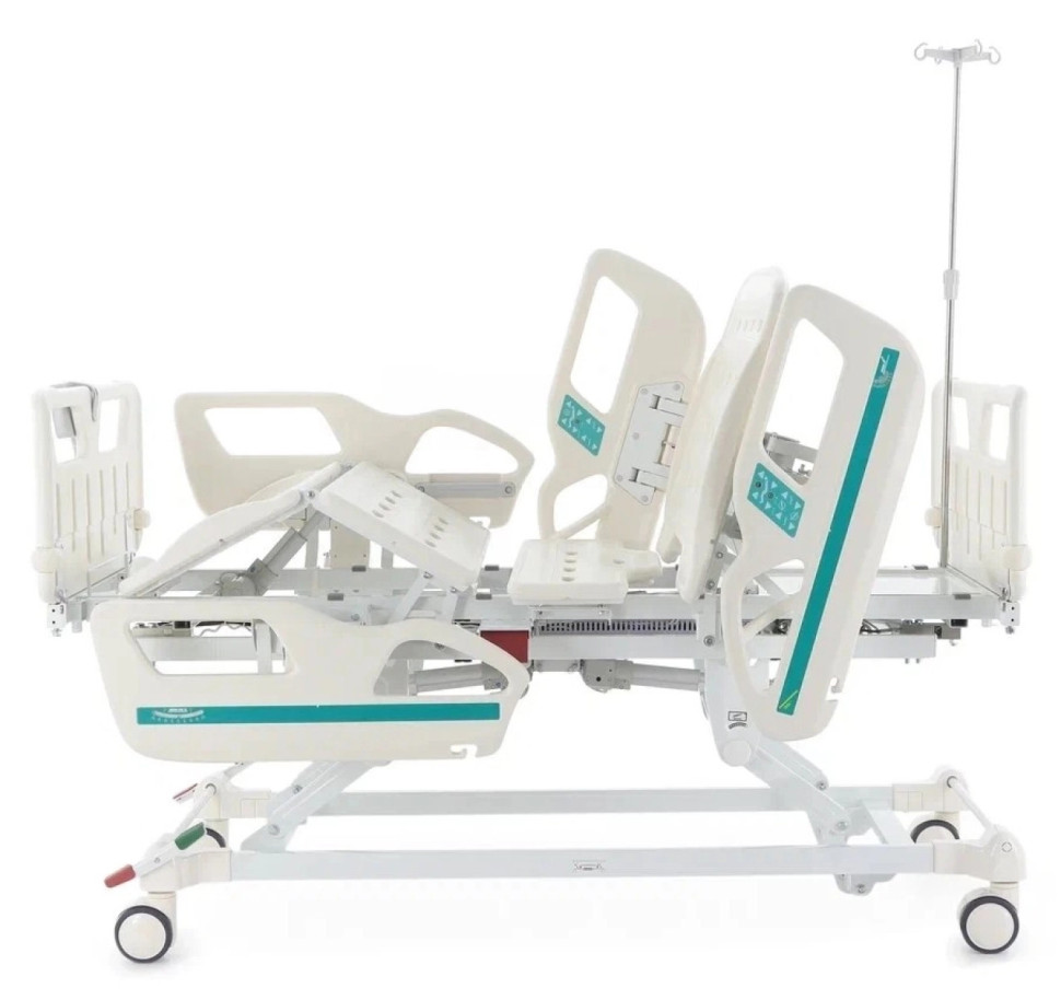Кровать электрическая реанимационная MED-MOS DB-4 (01) (ABS, матрас, 4 секции)