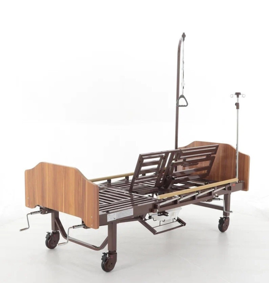 Медицинская кровать для лежачих больных BELBERG Olympia (YG-5, тип 7.7, вариант 7.7.1) с матрасом