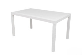 Стол B:rattan Houston 1500*900мм, белый