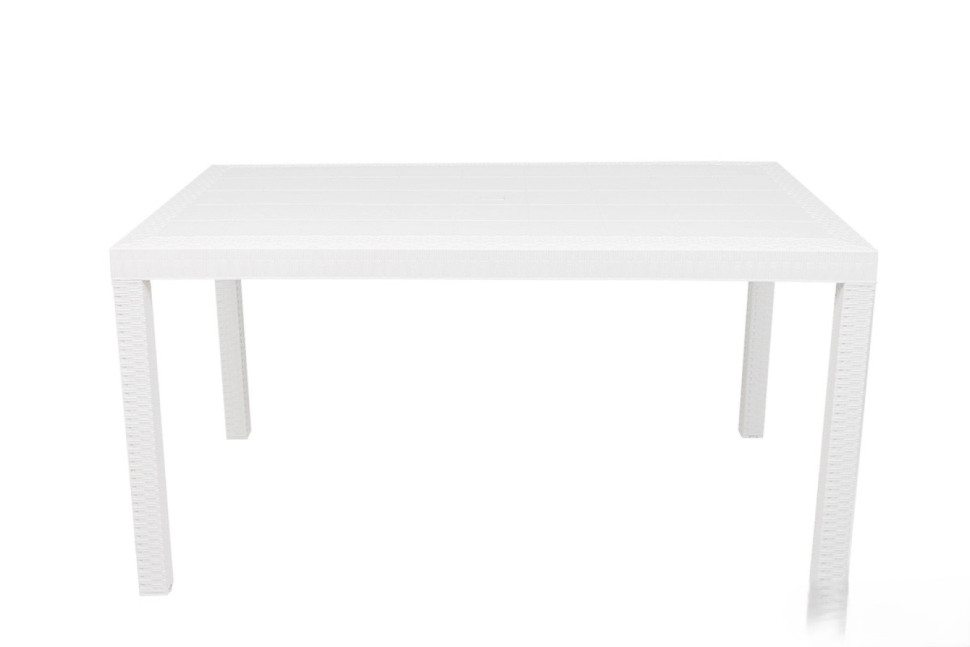 Стол B:rattan Houston 1500*900мм, белый