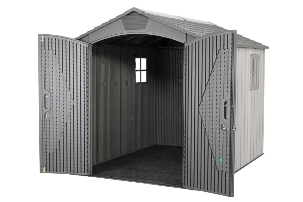 Сарай пластиковый WoodLook 7*9.5