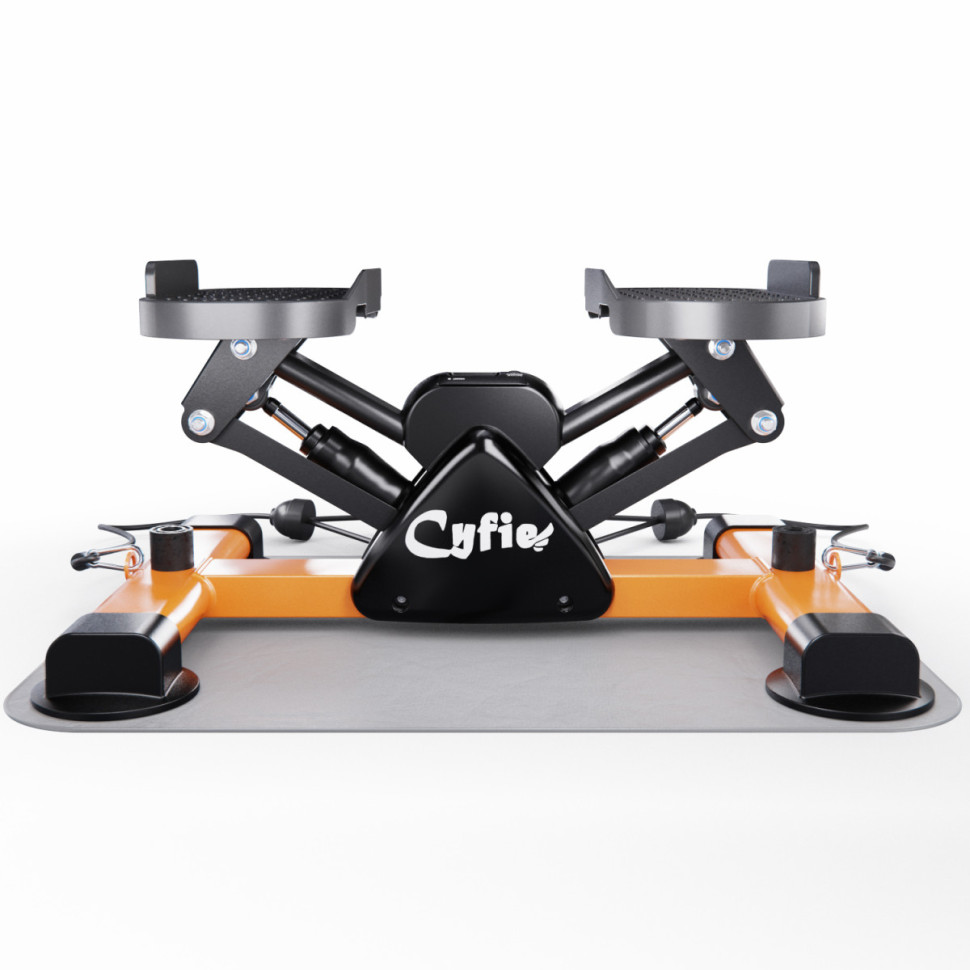 Балансировочный степпер DFC CYFIE с ковриком и эспандерами