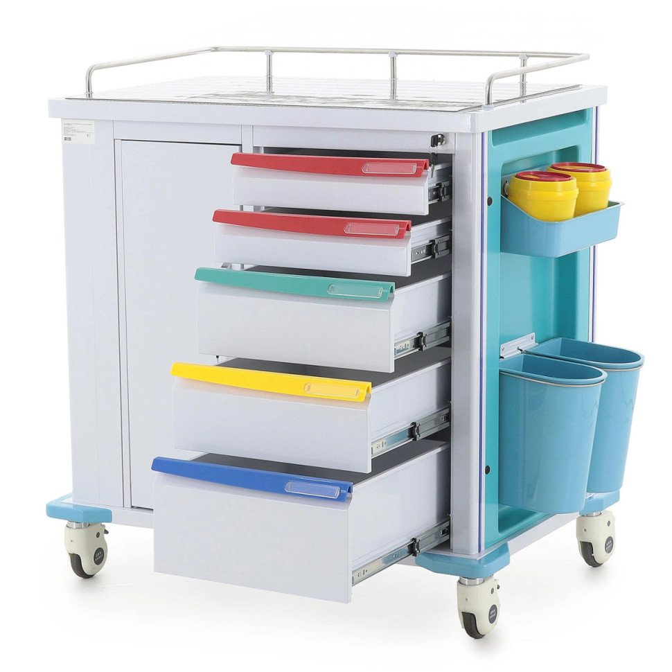 Тележка медицинская MED-MOS РМТ01 ТМ-007АН-00 