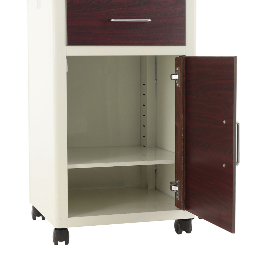 Тумба прикроватная MED-MOS с поворотной столешницей BLZ 030 (ПТ-001/ПТ-004) темно-коричневый