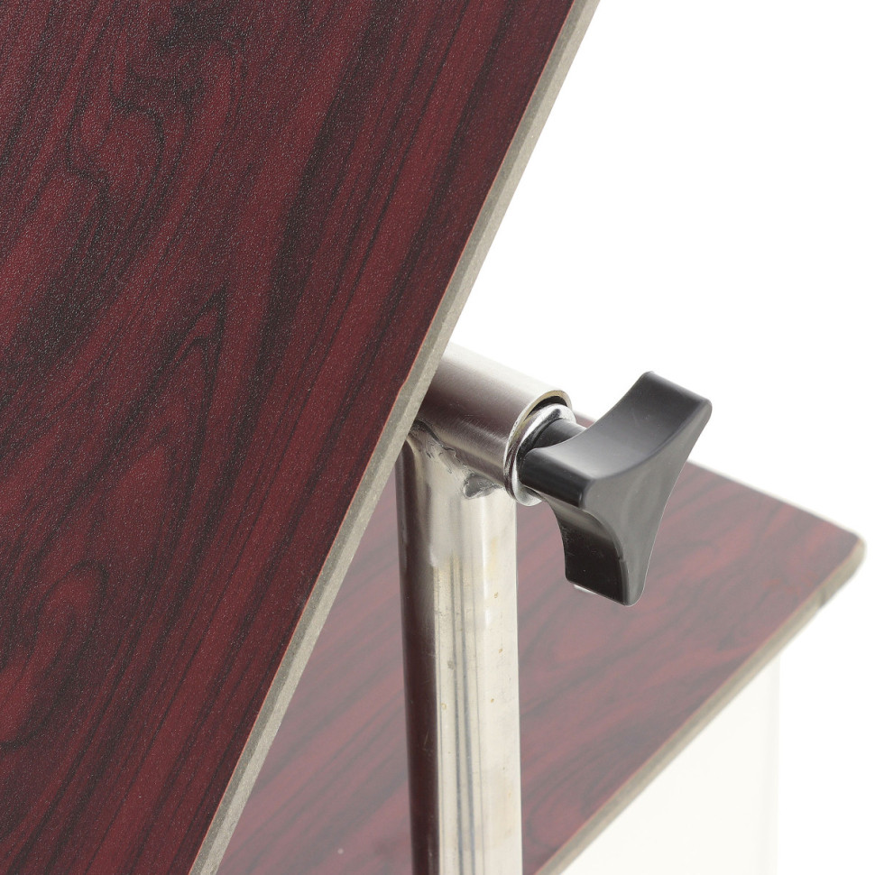 Тумба прикроватная MED-MOS с поворотной столешницей BLZ 030 (ПТ-001/ПТ-004) темно-коричневый